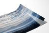Close up of the Blue Salton Sea fine art photograph printed on Fuji Crystal Archive DP II paper, showing clouds and desert mountains