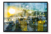 Cidade Maravilhosa Rio de Janeiro photograph under acrylic glass with black floater frame, 24 by 36 inch artwork