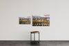 Colosseo limited edition photography print shown in three sizes, 16 by 24, 24 by 36 and 40 by 60 inches