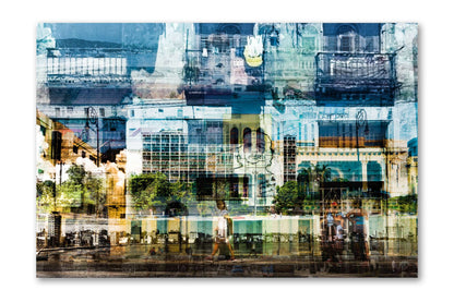 Hermosa Cuba Havana photograph mounted under acrylic glass, front view