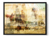 Meknes Medina Meknes and Fez photograph under acrylic glass with black floater frame, 15 by 20 inch artwork