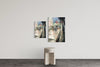 Mirror limited edition portrait photography print shown in two sizes, 16 by 24 and 24 by 36 inches