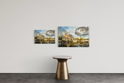 Renaissance limited edition photography print shown in two sizes, 16 by 24 and 24 by 36 inches