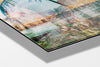 Rhodes, Island of Sun photograph mounted on Aluminum Dibond under acrylic glass, close detail of the layered arches and dreamcatcher