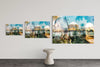 Rhodes, Island of Sun limited edition photography print shown in three sizes, 16 by 24, 24 by 36 and 40 by 60 inches