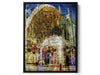 Rhythm of India Delhi photograph under acrylic glass with black floater frame, 15 by 20 inch artwork