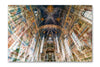 Scrovegni Chapel Giotto frescoes photograph mounted under acrylic glass, front view