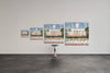 The Cardozo limited edition photography print shown in four sizes, 15, 25, 40 and 48 inches square