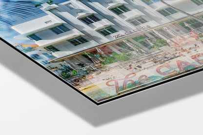 The Carlyle photograph mounted on aluminum dibond under acrylic glass, close detail