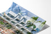 Close up of The Carlyle fine art photograph printed on Fuji Crystal DP II paper, showing layered Art Deco detail