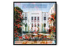 The Cavalier Ocean Drive photograph under acrylic glass with black floater frame, larger sizes