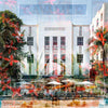 The Cavalier Miami Beach Art Deco photography print by Charlotte Fonne, layered fine art from the Structural Series