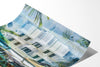 Close up of The Leslie fine art photograph printed on Fuji Crystal DP II paper, showing layered Art Deco detail