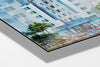 The Park Central photograph mounted on aluminum dibond under acrylic glass, close detail