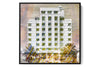 The Tides Ocean Drive photograph under acrylic glass with black floater frame, larger sizes