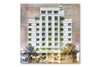 The Tides Art Deco hotel photograph mounted under acrylic glass, front view