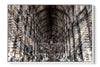 Trinity Library Dublin photograph under acrylic glass with white floater frame, 24 by 36 inch artwork